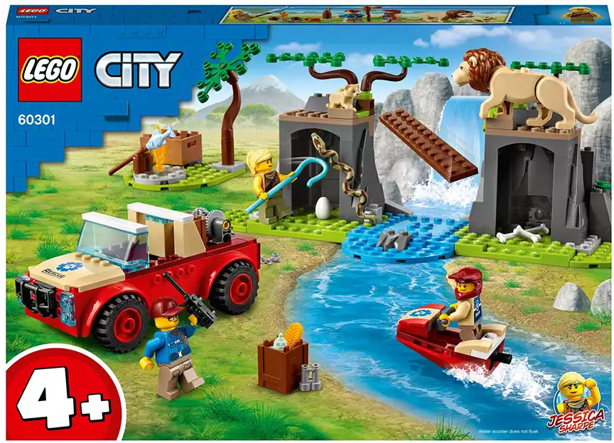 Конструктор Спасательный внедорожник для зверей 157 дет. 60301 LEGO City  купить в Кемерово - интернет магазин Rich Family