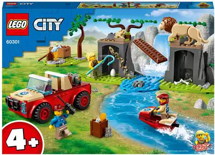 Конструктор Спасательный внедорожник для зверей 157 дет. 60301 LEGO City