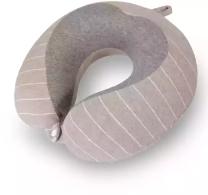 Мягкая подушка для шеи Полоска 30 см 804-6