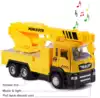 Модель машины Автокран (17см) свет, звук, инерция 3639