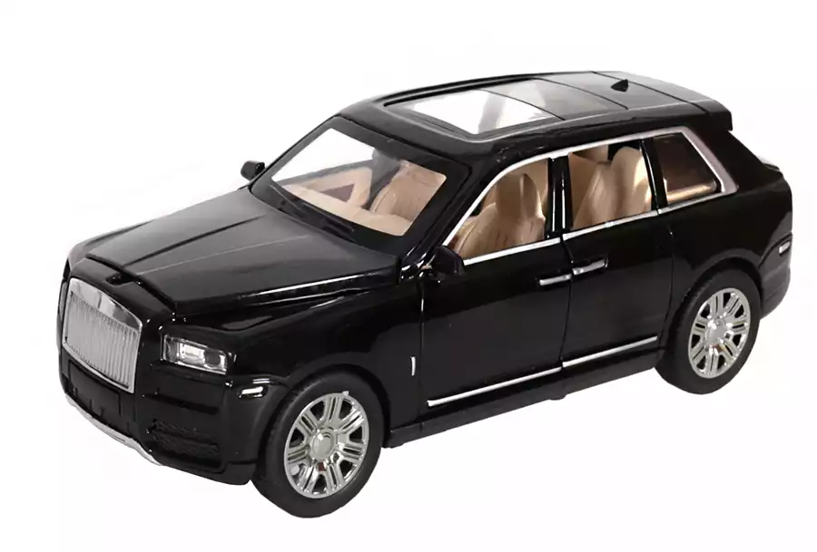 Модель машины Rolls-Royce Cullinan 1:24 свет, звук, Инерционный механизм 9369