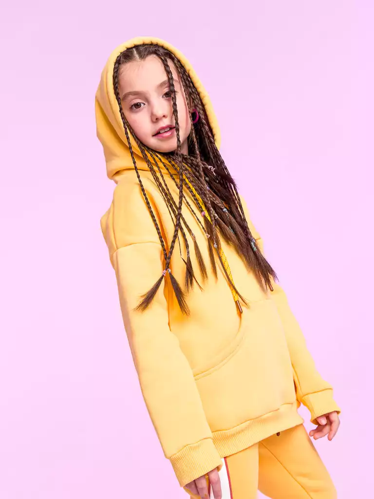 Оверсайз худи с начёсом