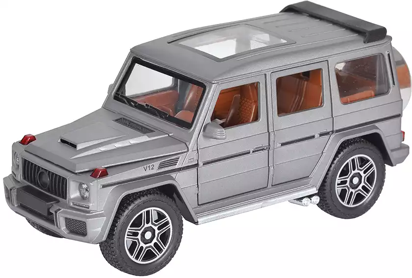 Мод. маш. 1:24 MERCEDES G63 свет,звук, Инерционный механизм 17163