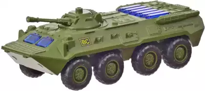 Модель машины АВТОПАРК 1:54 БТР-80 6409-A