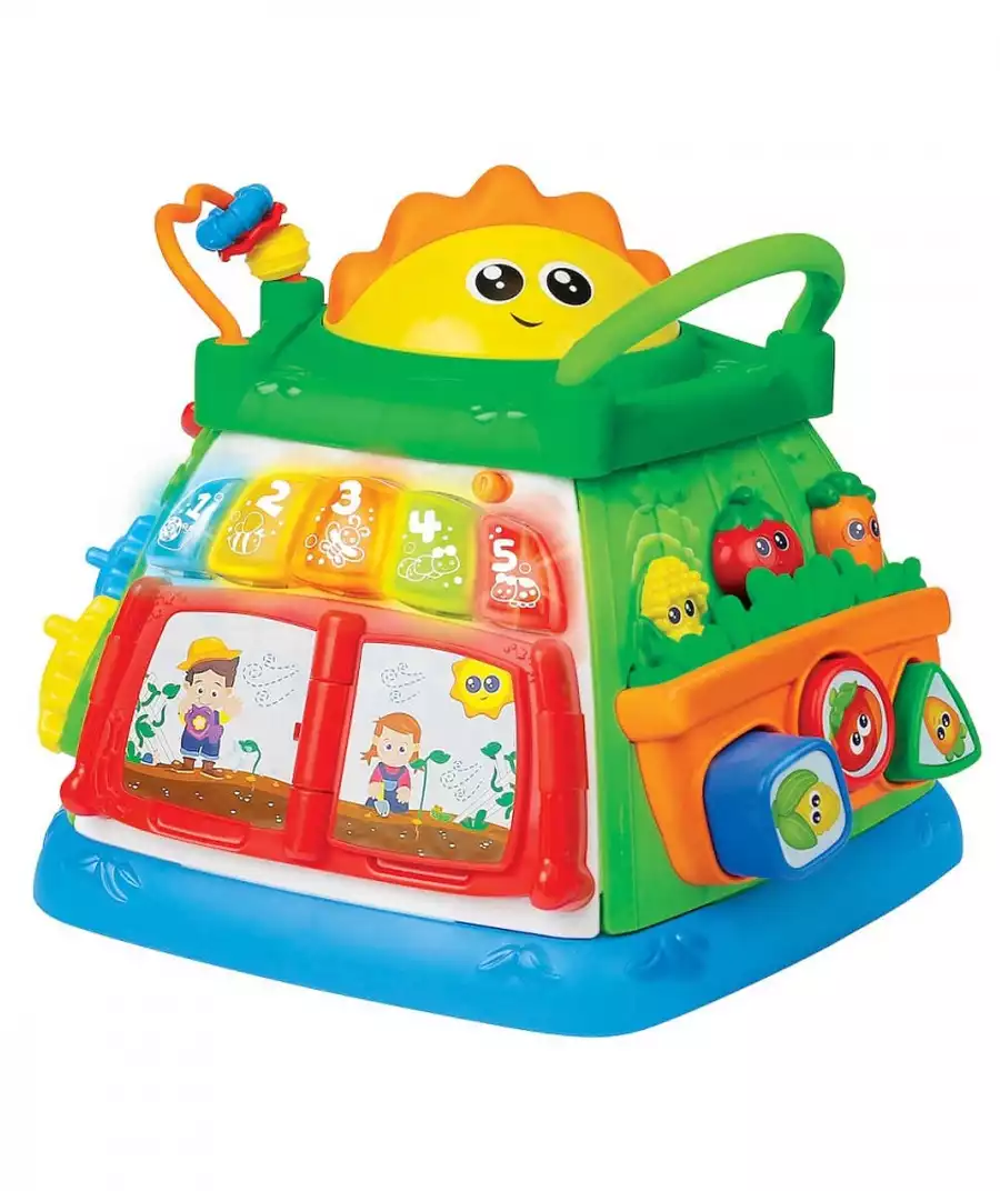 Развивающий куб Солнечный сад 000631WinFun