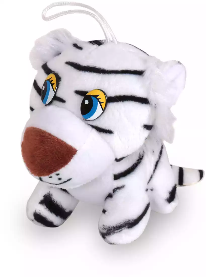 Мягкая игрушка Тигр Тимыч белый 9,5 см TL059128-4