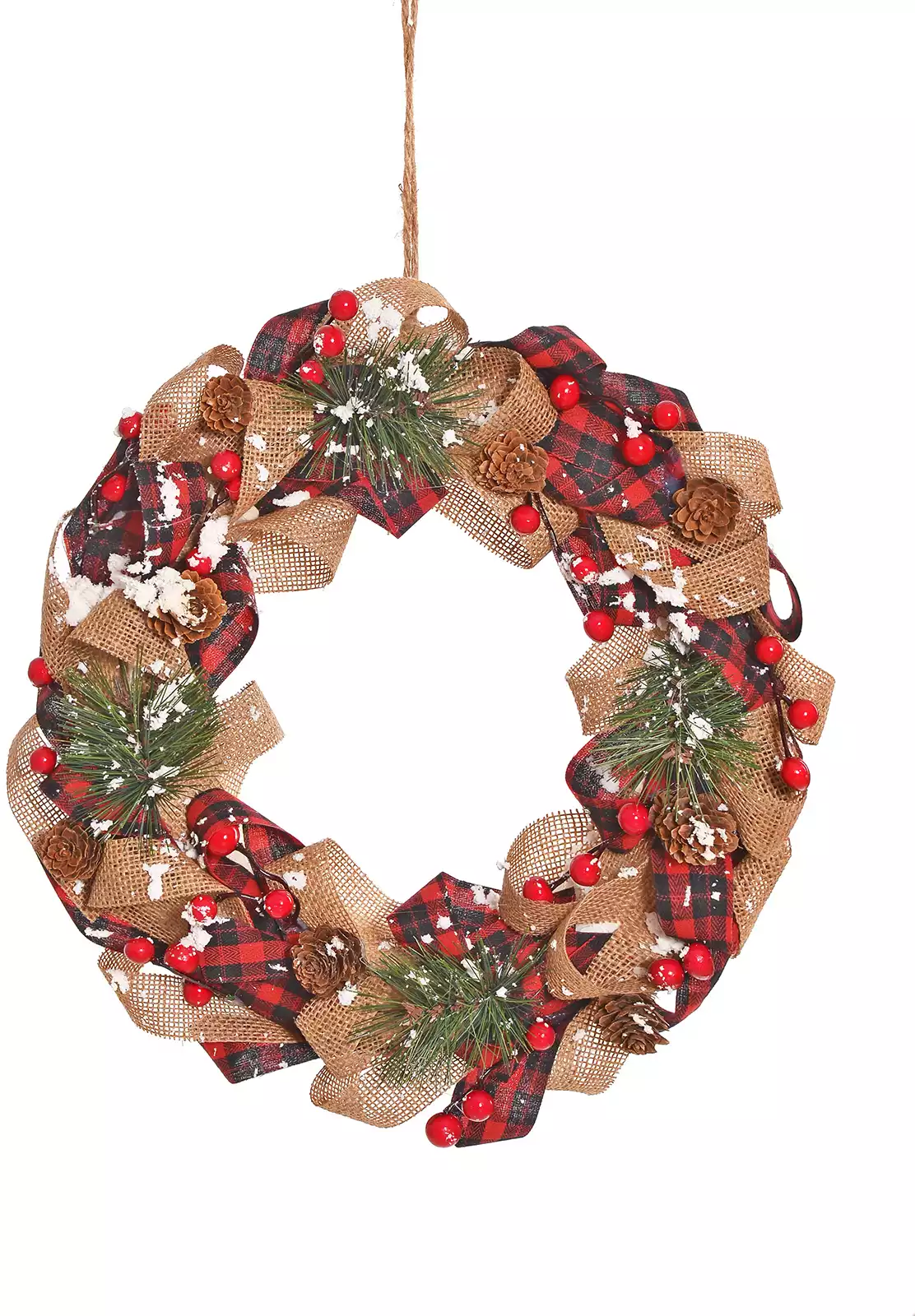 Новогоднее украшение венок EDA1018038