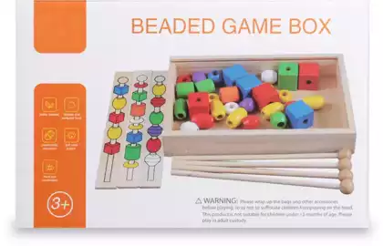 Логическая игра Нанизай шашлычок MC043 дерево