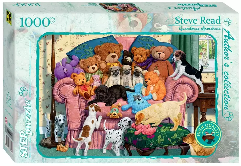 Пазл 1000 эл. Бабушкино кресло 79544 STEPpuzzle