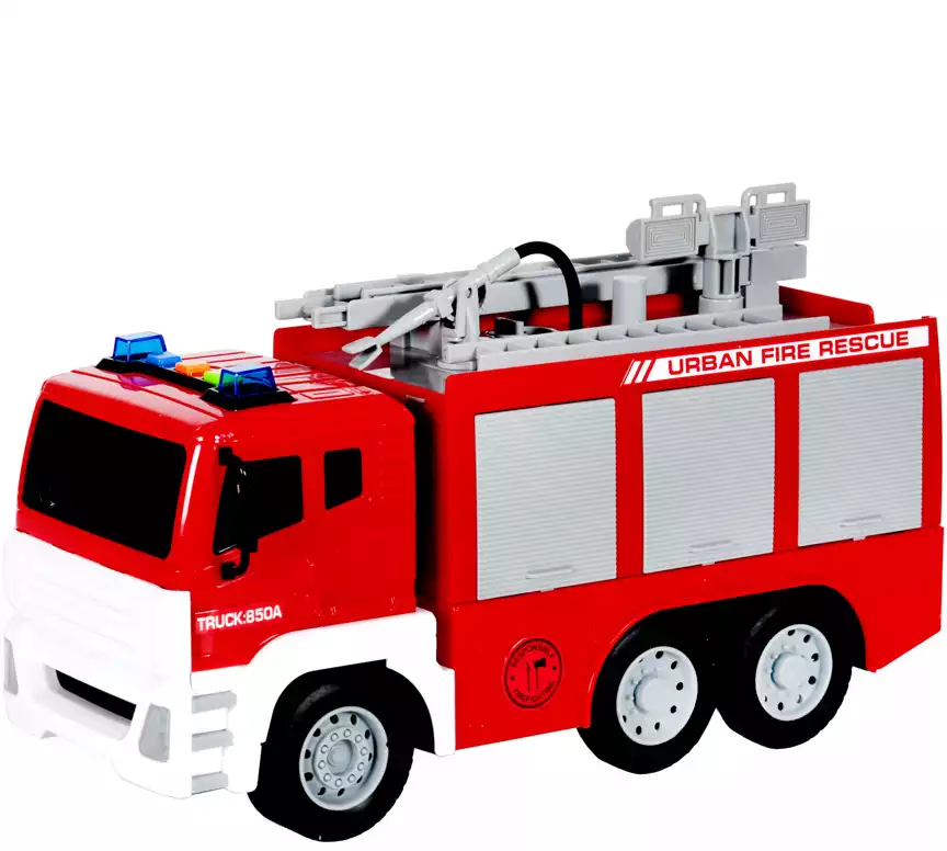 WB ES Машина инерционная WY850A-WB Пожарная машина свет/звук, в/к