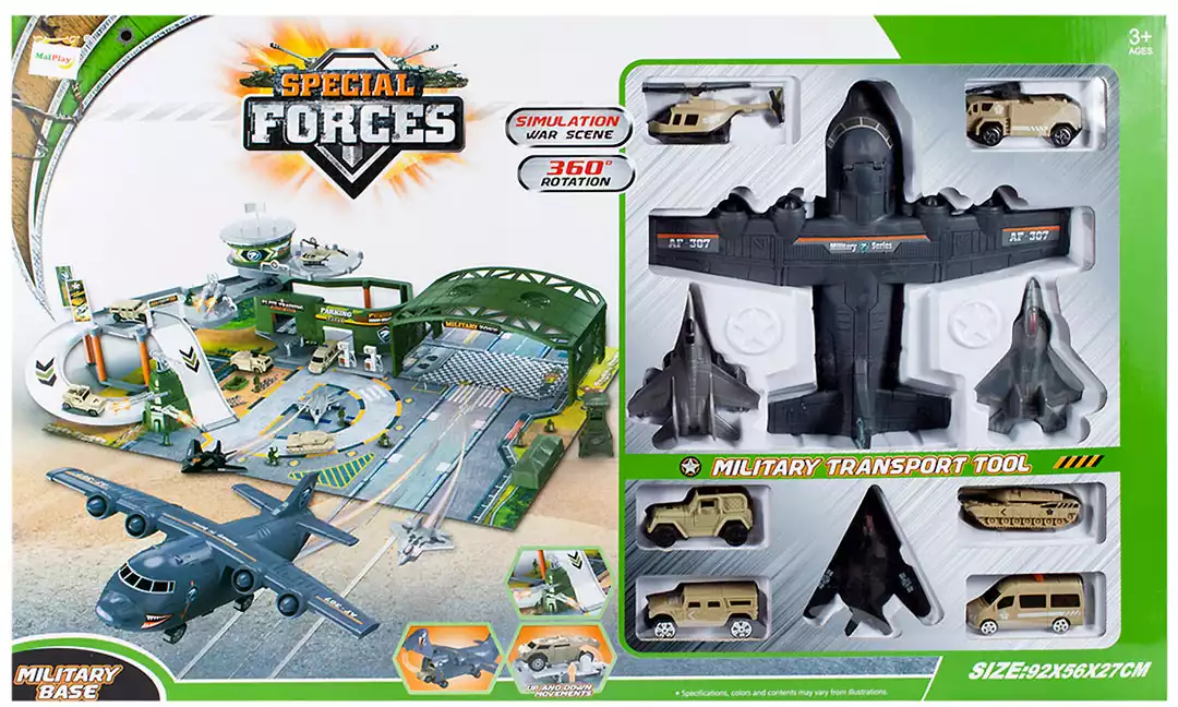 WB ES Игровой набор P838-A-WB Аэродром в/к