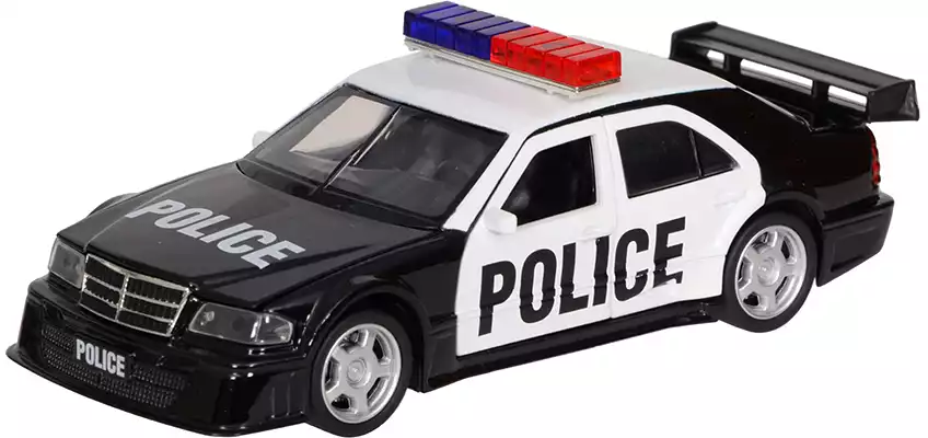 Модель машины Mercedes-Benz E500 (W124) AMG 1:32 (15см) свет, звук, инерция 823538