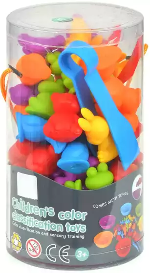 Игра логическая Классификация цветов Зверюшки 2188-19