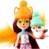 Игровой набор Enchantimals GJX31 Кукла и питомец Рождественские сани