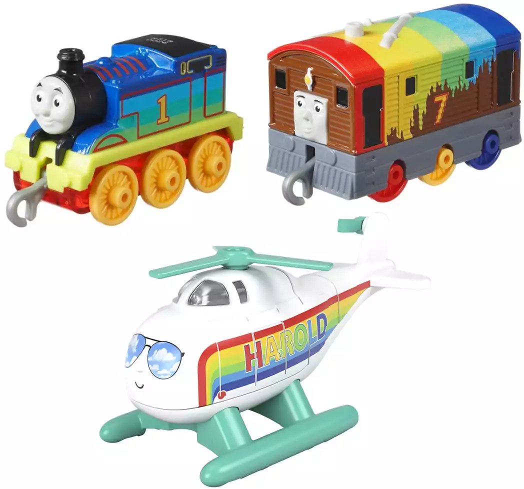 Игровой набор Thomas & Friends (Томас и его друзья) Радужные паровозики  HDK12 купить в Барнауле - интернет магазин Rich Family