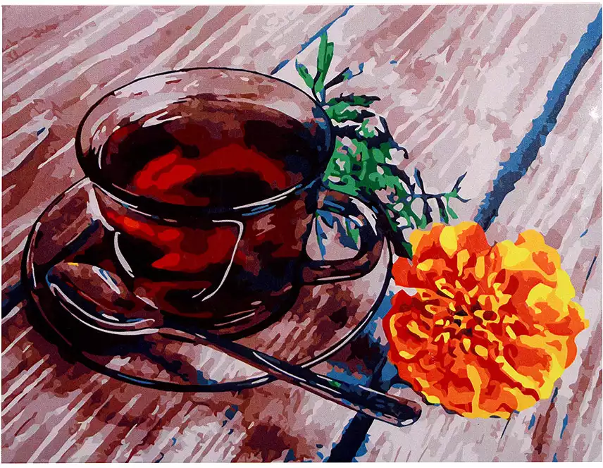 Рисование по номерам 30*40 GX38783 Душистый чай