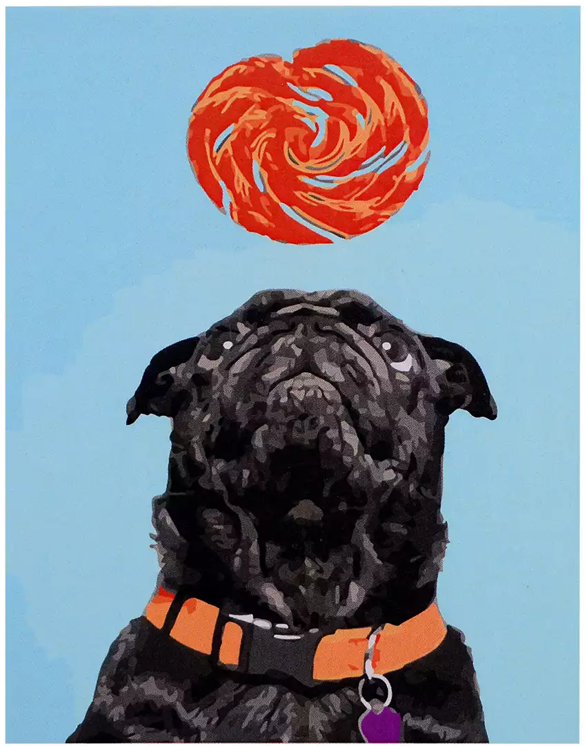 Рисование по номерам 30*40 GX39268 Сила мысли