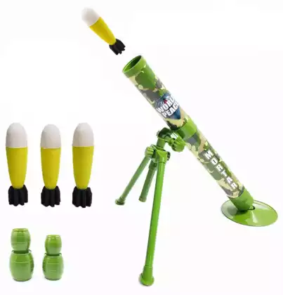 Механический миномет с мягкими снарядами и мишенями WB ZYB-B3541