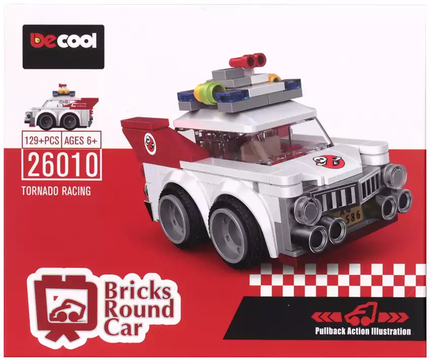 Конструктор Машина охотников за привидениями 26010 с инерционным механизмом 129 дет.