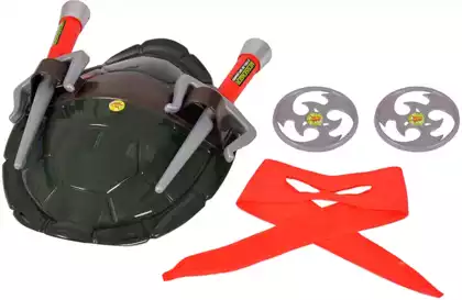Набор ниндзя с панцирем и повязкой WB 300-1