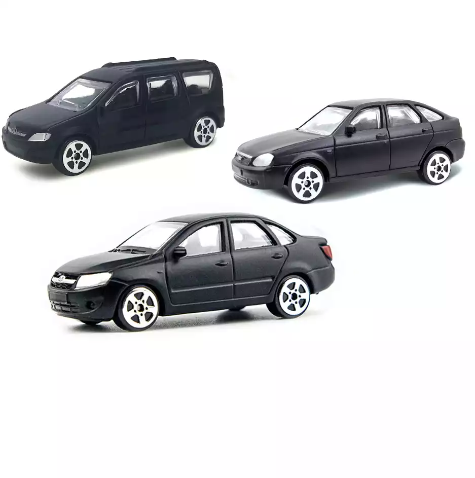 Модель машины 1:60 Black Edition (Матовая серия) в ассортименте 51397