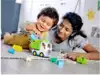 Конструктор Мусоровоз и контейнеры для раздельного сбора мусора 10945 LEGO Duplo