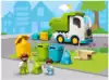 Конструктор Мусоровоз и контейнеры для раздельного сбора мусора 10945 LEGO Duplo