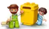 Конструктор Мусоровоз и контейнеры для раздельного сбора мусора 10945 LEGO Duplo