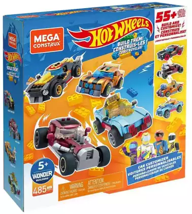 Игровой набор Кастомайзер машинок GVM13 Mega Construx Hot Wheels