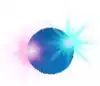 Мяч-прыгун Снежок со светом 058D-1952D 6,5 см