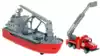 Модель машины Транспортный корабль (17см) свет, звук, инерция CRANEBOAT-17SLFIR-URLRD ТЕХНОПАРК