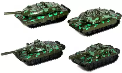 Модель машины Набор из 4-х танков WB 229-31