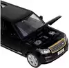 Модель машины 1:32 Лимузин Range Rover 23,5см свет, звук, Инерционный механизм Черный WB 6602