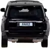 Модель машины 1:32 Лимузин Range Rover 23,5см свет, звук, Инерционный механизм Черный WB 6602
