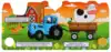 Книга Говорящая Веселая ферма Синий трактор 1 кнопка с 3 песенками 10 стр 9785506034421 Умка