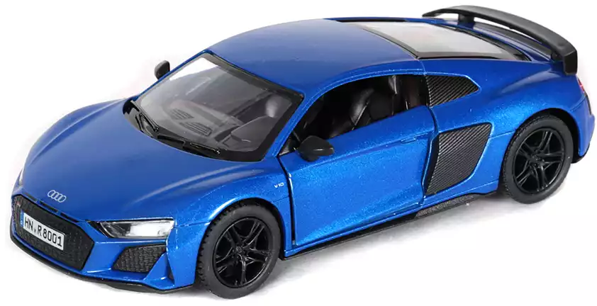 Мод. маш. KINSMART KT5422D Audi R8 Coupe 2020 Инерционный механизм 1:36