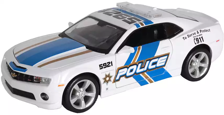 Модель машины 1:24 MAISTO Chevrolet (Chevy) Camaro SS 2010 Police 31208