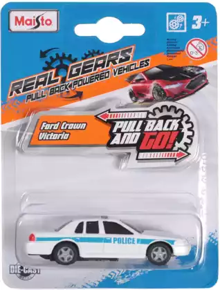 Модель машины 1:64 MAISTO FM 3 Real Gears (7,5см) 15395 инерция в ассортименте