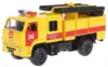 Модель машины КАМАЗ-43502 АВАРИЙНАЯ СЛУЖБА 15см KAM43502-15EM-YE Инерционный механизм ТЕХНОПАРК