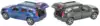 Модель машины NISSAN terrano/almera (12см) SB-19-18-DB ТЕХНОПАРК
