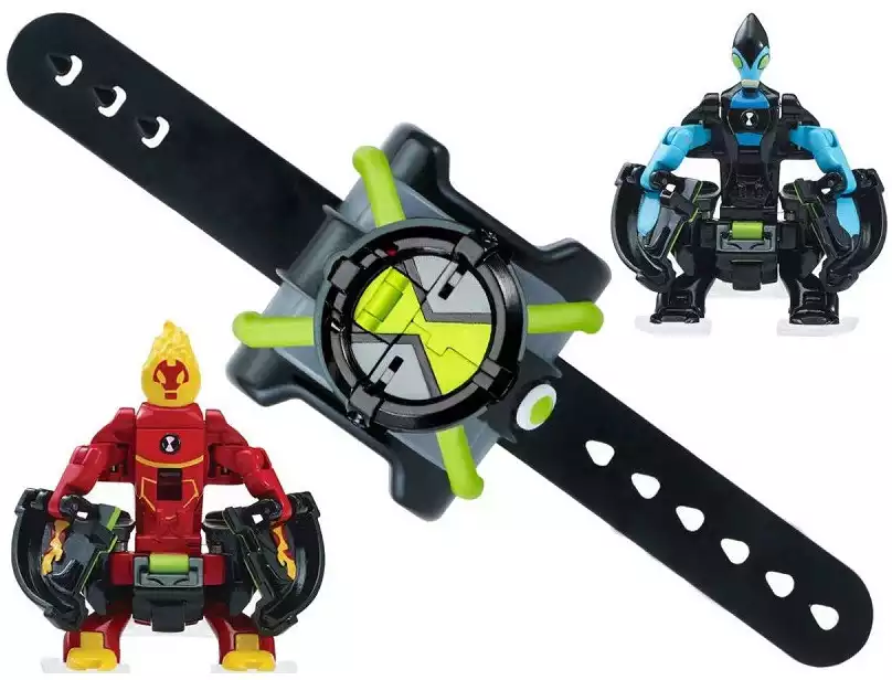 Набор игровой Ben 10 Омнизапуск Человек-огонь и Молния 76791