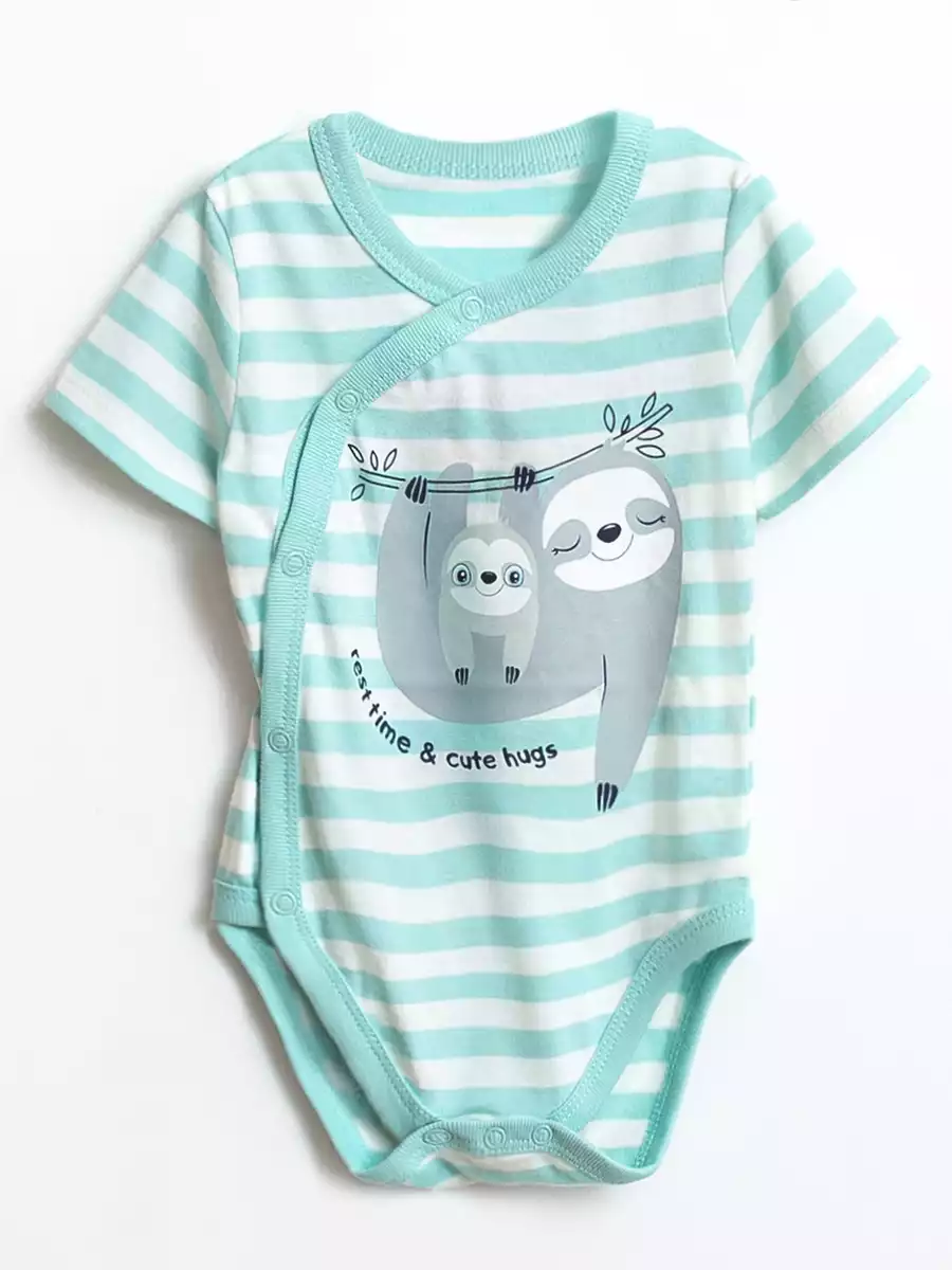 Боди с коротким рукавом