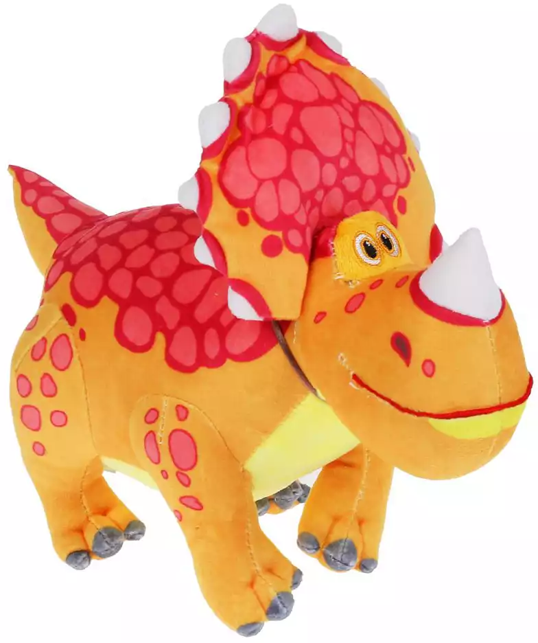 Мягкая игрушка Турбозавры Булл музыкальная 25 см C20106-25 Мульти Пульти