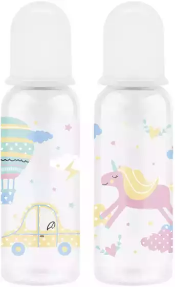 Бутылочка для кормления just lubby с соск. мол., от 0 мес., 250 мл, 27987 LUBBY
