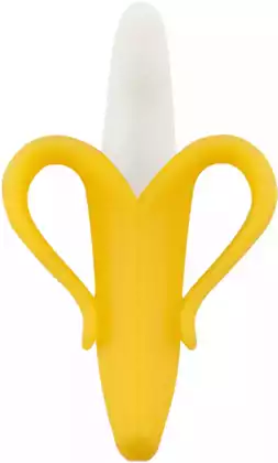 Прорезыватель, банан, от 4 мес., силикон 20153 LUBBY