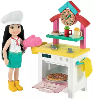 Игровой набор Barbie GTN63 Челси Пицца-шеф