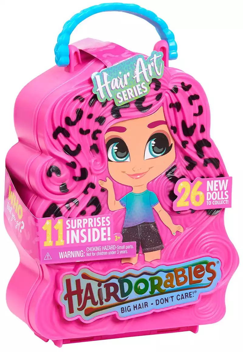Кукла-загадка Hairdorables 23850 Арт-вечеринка в непрозрачной упаковке
