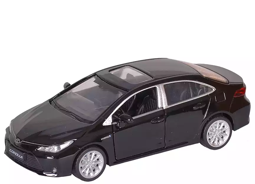 Модель машины Toyota Corolla Hybrid 1:32 (13см) свет, звук, Инерционный механизм 68632