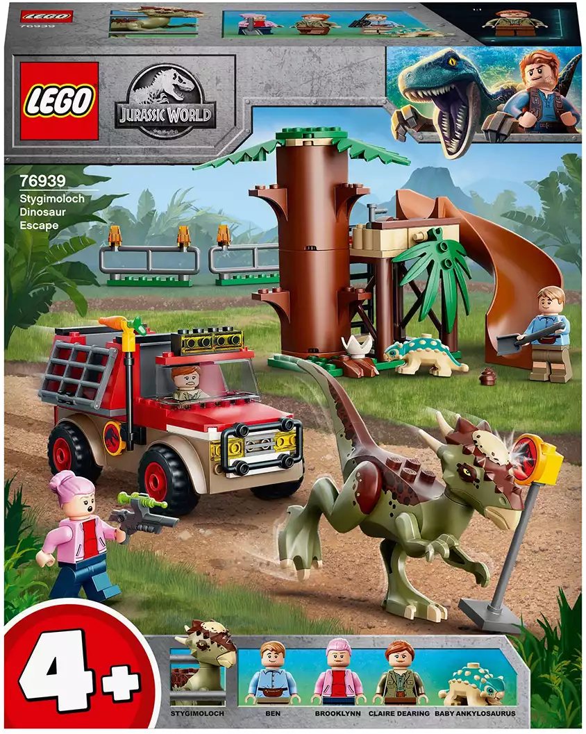 Конструктор Побег стигимолоха 76939 LEGO Jurassic World