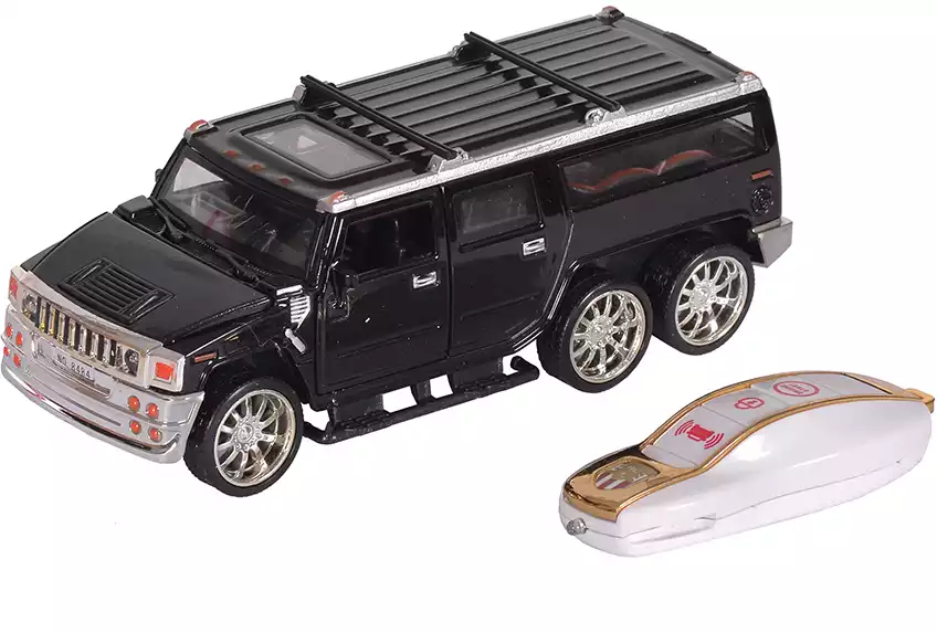 Модель машины Hummer 1:32 свет, звук, брелок, Инерционный механизм FY8484RC-4